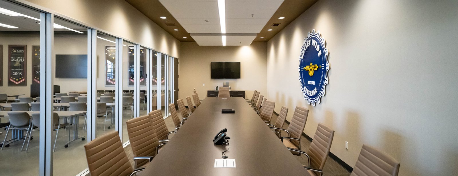 Valley Wide Beverage small conference room