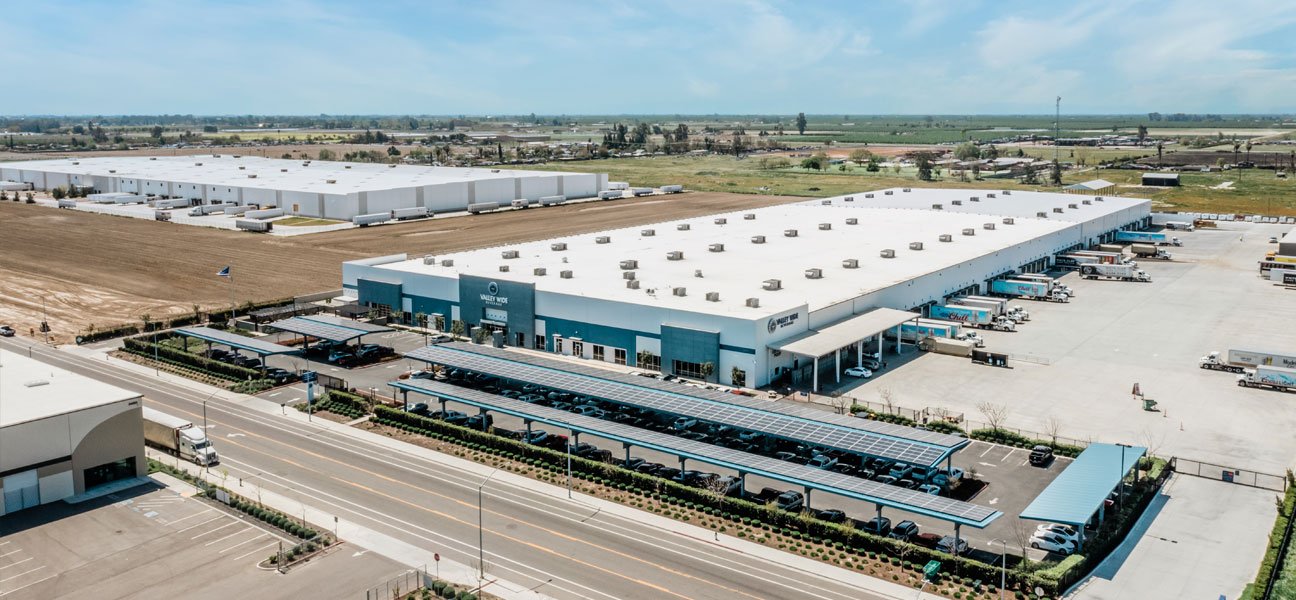 Air view of Valley Wide Beverage building 2